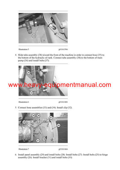 DOWNLOAD CATERPILLAR 305.5 MINI HYD EXCAVATOR SERVICE REPAIR MANUAL DCK