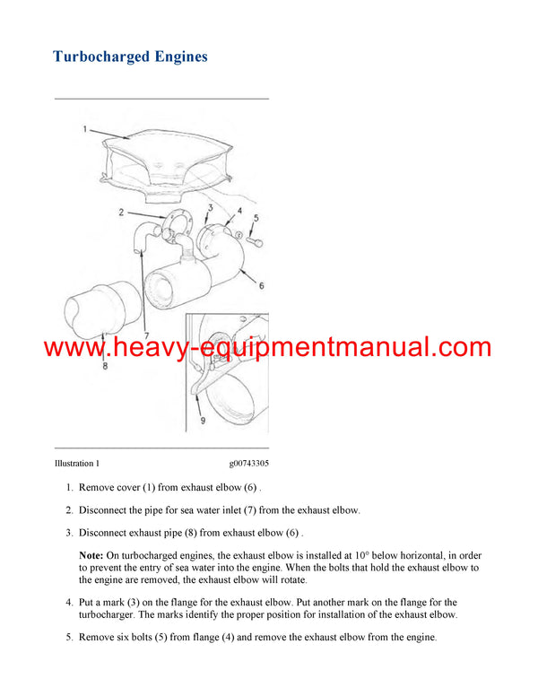 Download Caterpillar 3054B MARINE ENGINE Full Complete Service Repair Manual CSH