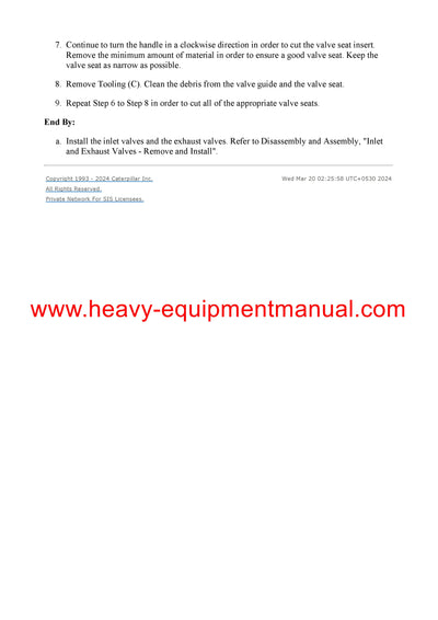 DOWNLOAD CATERPILLAR 3054C INDUSTRIAL ENGINE SERVICE REPAIR MANUAL 330