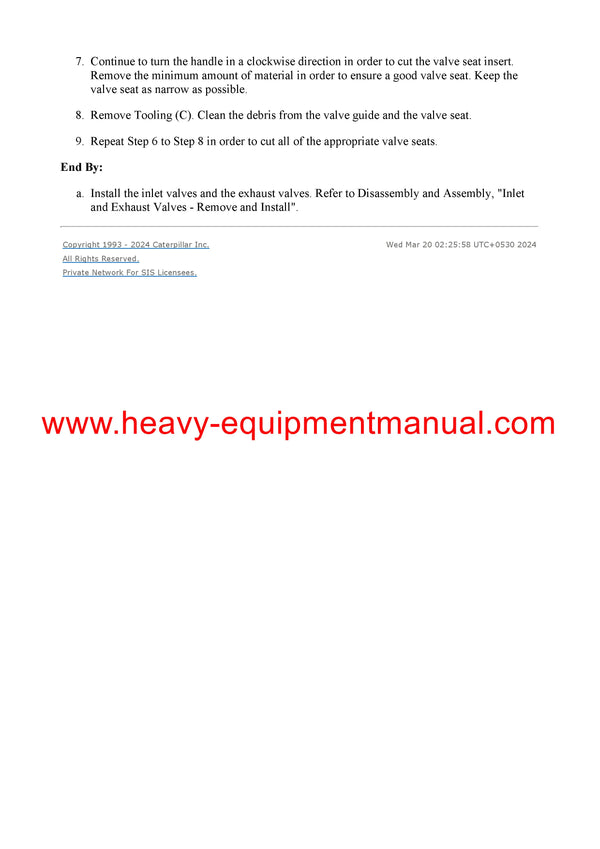 DOWNLOAD CATERPILLAR 3054C INDUSTRIAL ENGINE SERVICE REPAIR MANUAL 330
