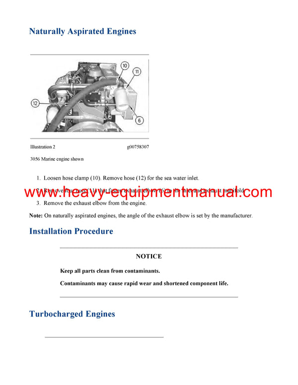 DOWNLOAD CATERPILLAR 3054 MARINE ENGINE SERVICE REPAIR MANUAL CYK