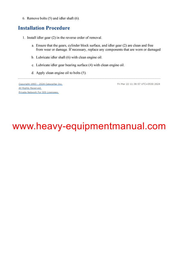 DOWNLOAD CATERPILLAR 305E2 CR MINI HYD EXCAVATOR SERVICE REPAIR MANUAL R5C