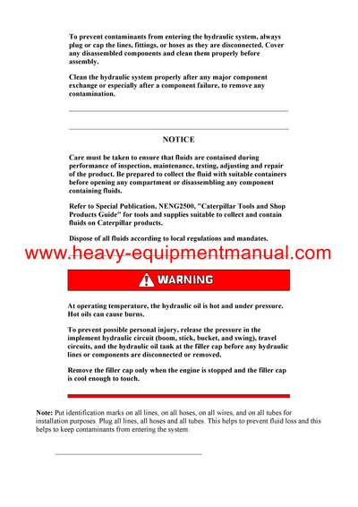 DOWNLOAD CATERPILLAR 305 MINI HYD EXCAVATOR SERVICE REPAIR MANUAL DSA