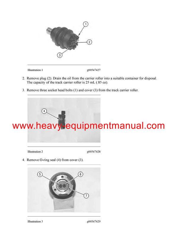 DOWNLOAD CATERPILLAR 307B MINI HYD EXCAVATOR SERVICE REPAIR MANUAL 5CW