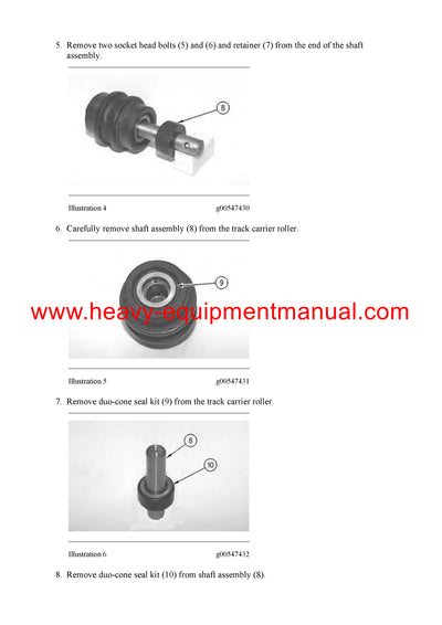 DOWNLOAD CATERPILLAR 307B MINI HYD EXCAVATOR SERVICE REPAIR MANUAL 5CW