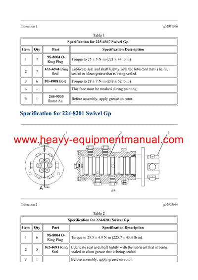 DOWNLOAD CATERPILLAR 307E MINI HYD EXCAVATOR SERVICE REPAIR MANUAL H1Y