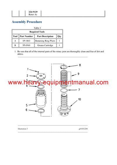 DOWNLOAD CATERPILLAR 307E MINI HYD EXCAVATOR SERVICE REPAIR MANUAL H1Y