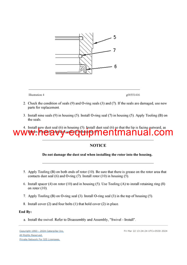 DOWNLOAD CATERPILLAR 307E MINI HYD EXCAVATOR SERVICE REPAIR MANUAL H1Y