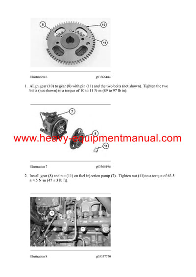 DOWNLOAD CATERPILLAR 308E2CR MINI HYD EXCAVATOR SERVICE REPAIR MANUAL PC8