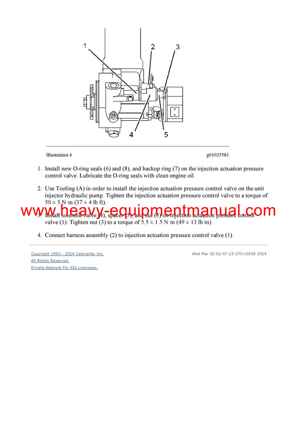 DOWNLOAD CATERPILLAR 3126B INDUSTRIAL ENGINE SERVICE REPAIR MANUAL DCS