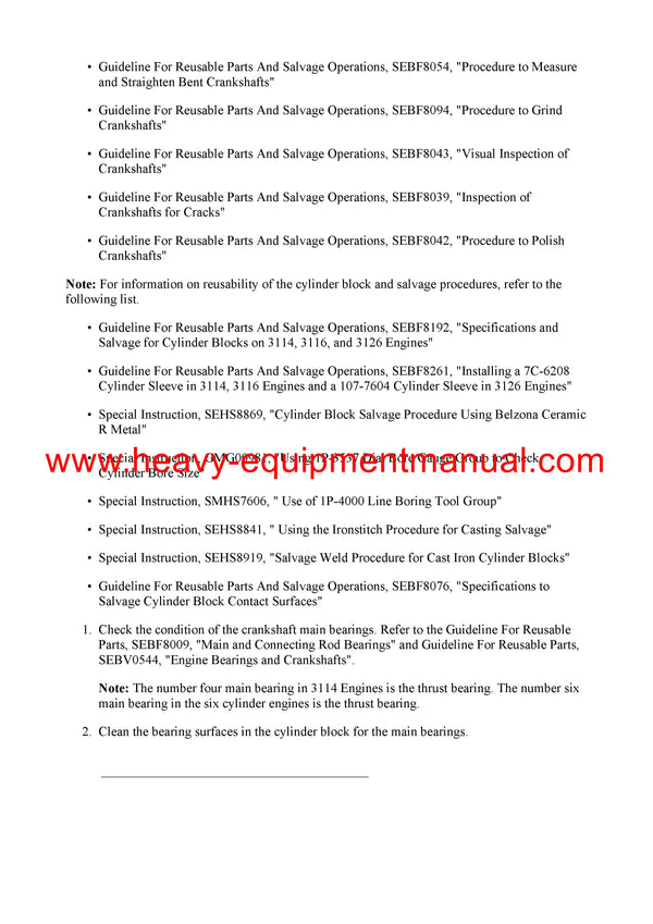 DOWNLOAD CATERPILLAR 3126 INDUSTRIAL ENGINE SERVICE REPAIR MANUAL 9ZR