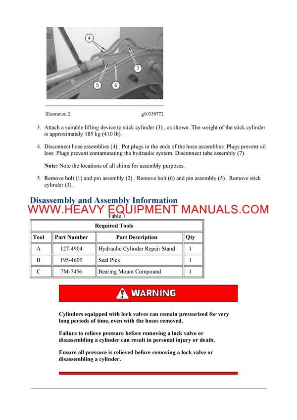 DOWNLOAD CATERPILLAR 315C EXCAVATOR Full Complete SERVICE REPAIR MANUAL BTL