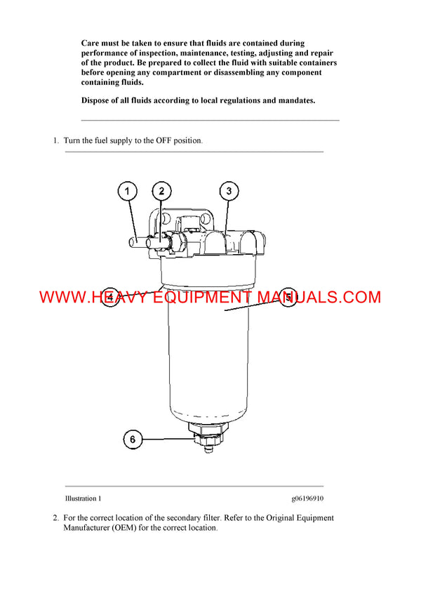 Caterpillar 315 GC Excavator Service Repair Manual LYW