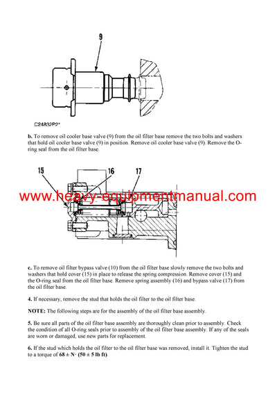 DOWNLOAD CATERPILLAR 3176B INDUSTRIAL ENGINE SERVICE REPAIR MANUAL 3NL