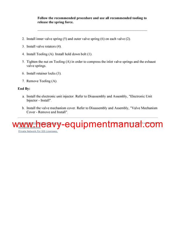 DOWNLOAD CATERPILLAR 3176C INDUSTRIAL ENGINE SERVICE REPAIR MANUAL 2AW