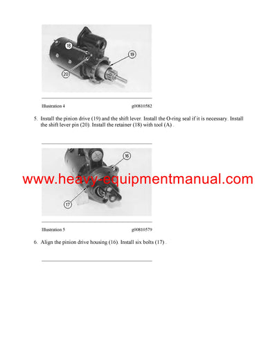 DOWNLOAD CATERPILLAR 3176C MARINE ENGINE SERVICE REPAIR MANUAL 6BW