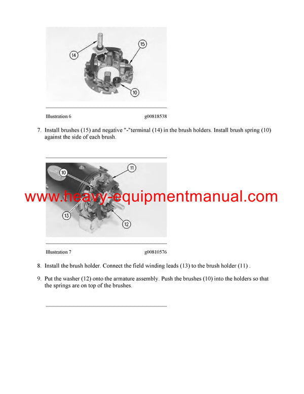 DOWNLOAD CATERPILLAR 3176C MARINE ENGINE SERVICE REPAIR MANUAL 6BW