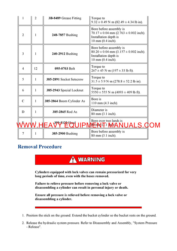 DOWNLOAD CATERPILLAR 318E L EXCAVATOR SERVICE REPAIR MANUAL WZS