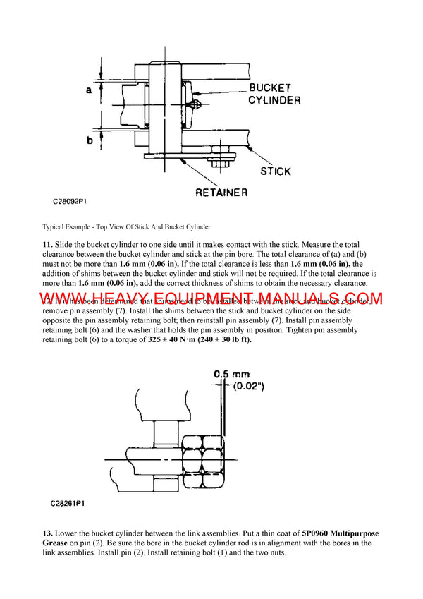 DOWNLOAD CATERPILLAR 320 EXCAVATOR SERVICE REPAIR MANUAL 8LK