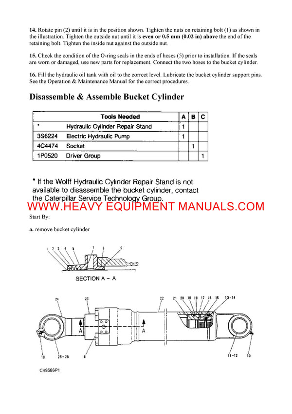 DOWNLOAD CATERPILLAR 320 EXCAVATOR SERVICE REPAIR MANUAL 8LK
