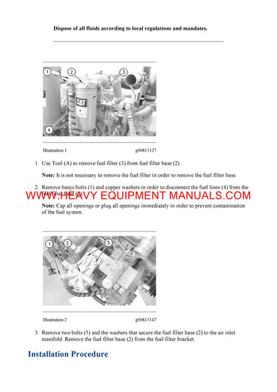DOWNLOAD CATERPILLAR 320B EXCAVATOR SERVICE REPAIR MANUAL 4XW