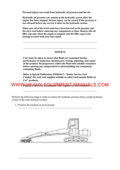 Caterpillar 320C FM EXCAVATOR Full Complete Service Repair Manual BGB