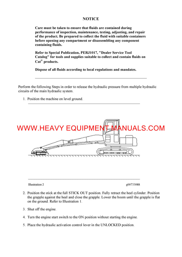 DOWNLOAD CATERPILLAR 320C FM EXCAVATOR SERVICE REPAIR MANUAL BGB