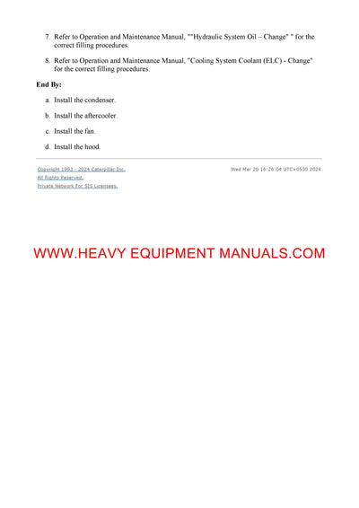 DOWNLOAD CATERPILLAR 320D2 EXCAVATOR SERVICE REPAIR MANUAL WDJ