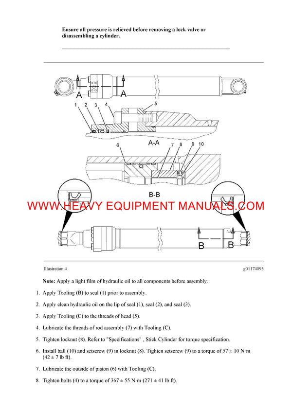 DOWNLOAD CATERPILLAR 322C EXCAVATOR SERVICE REPAIR MANUAL HEK