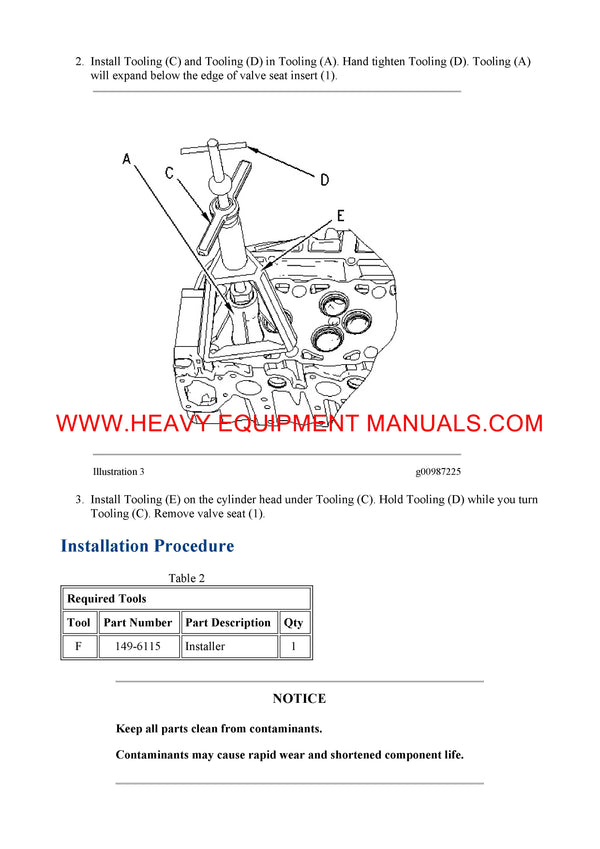 DOWNLOAD CATERPILLAR 322C EXCAVATOR SERVICE REPAIR MANUAL MAR