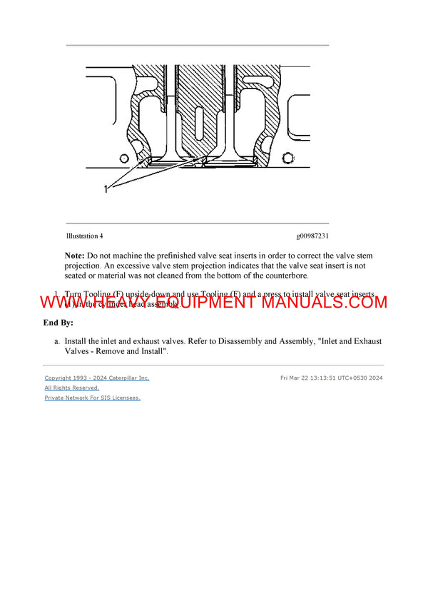 DOWNLOAD CATERPILLAR 322C EXCAVATOR SERVICE REPAIR MANUAL MAR