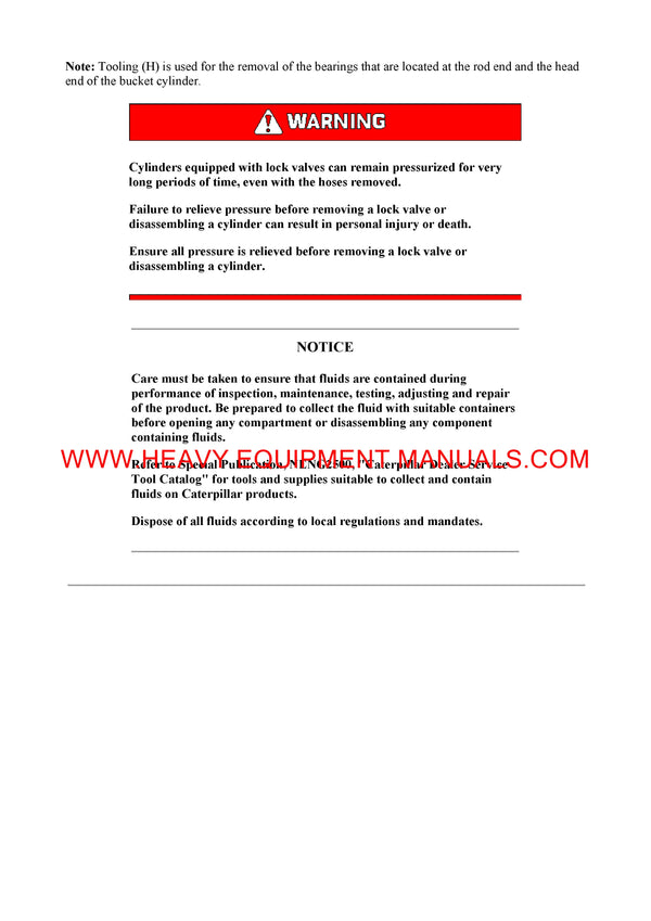 DOWNLOAD CATERPILLAR 323D L EXCAVATOR SERVICE REPAIR MANUAL PBM