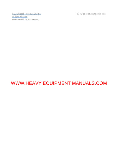 DOWNLOAD CATERPILLAR 325 LN EXCAVATOR SERVICE REPAIR MANUAL 3LL