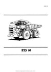 Komatsu 325M(USA) Rigid Dump Truck Parts Manual SN BFA30-BZ