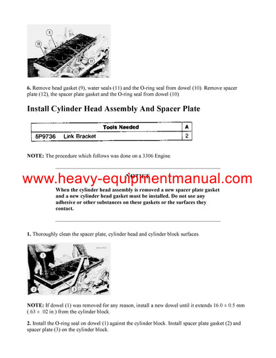 DOWNLOAD CATERPILLAR 3304B MARINE ENGINE SERVICE REPAIR MANUAL 8XL