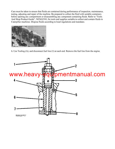 DOWNLOAD CATERPILLAR 3406C GENERATOR SET SERVICE REPAIR MANUAL KPS