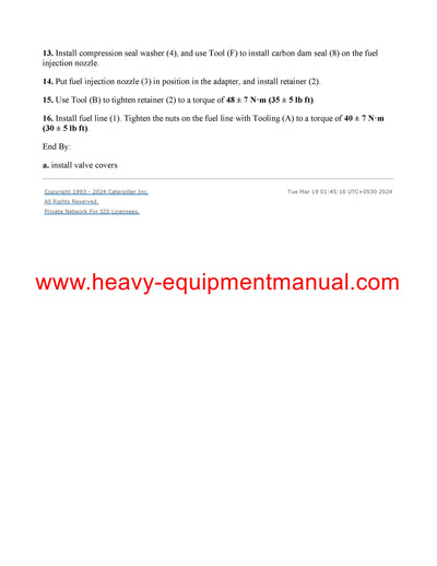 DOWNLOAD CATERPILLAR 3406C GENERATOR SET SERVICE REPAIR MANUAL KPS