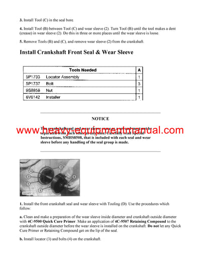 DOWNLOAD CATERPILLAR 3406C GENERATOR SET SERVICE REPAIR MANUAL NKM