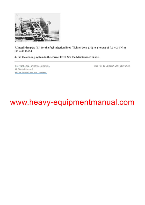 DOWNLOAD CATERPILLAR 3408B INDUSTRIAL ENGINE SERVICE REPAIR MANUAL 9TD