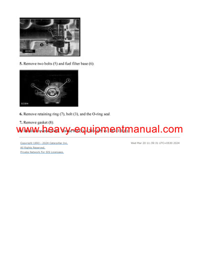 DOWNLOAD CATERPILLAR 3412C GENERATOR SET SERVICE REPAIR MANUAL RTY
