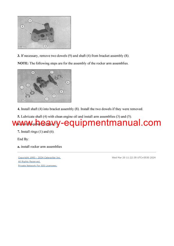 DOWNLOAD CATERPILLAR 3412E INDUSTRIAL ENGINE SERVICE REPAIR MANUAL BDT
