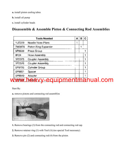 DOWNLOAD CATERPILLAR 3412 MARINE ENGINE SERVICE REPAIR MANUAL 7BL