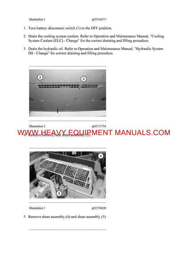 DOWNLOAD CATERPILLAR 349E EXCAVATOR SERVICE REPAIR MANUAL FJB