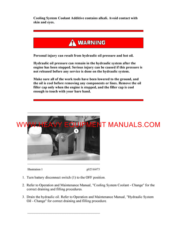 DOWNLOAD CATERPILLAR 349E EXCAVATOR SERVICE REPAIR MANUAL RGH