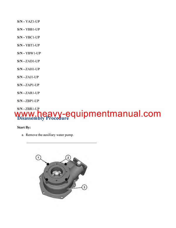 DOWNLOAD CATERPILLAR 3508B GENERATOR SET SERVICE REPAIR MANUAL ZAD