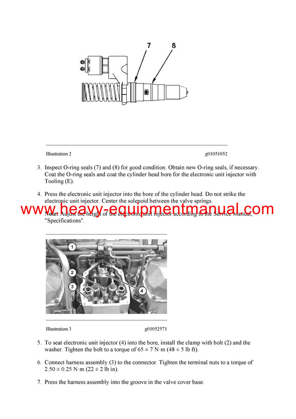 DOWNLOAD CATERPILLAR 3508B LOCOMOTIVE ENGINE SERVICE REPAIR MANUAL 5PS
