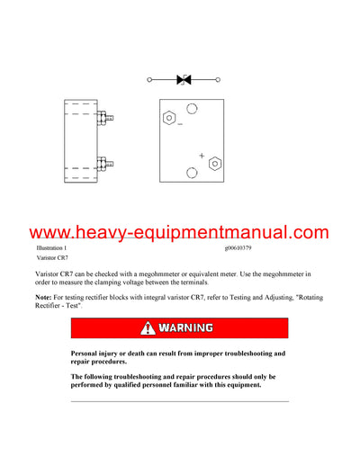 DOWNLOAD CATERPILLAR 3508C GENERATOR SET SERVICE REPAIR MANUAL PTK