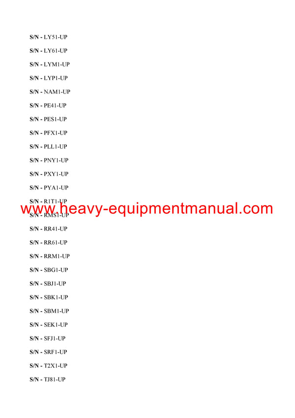DOWNLOAD CATERPILLAR 3508C LOCOMOTIVE ENGINE SERVICE REPAIR MANUAL RR4