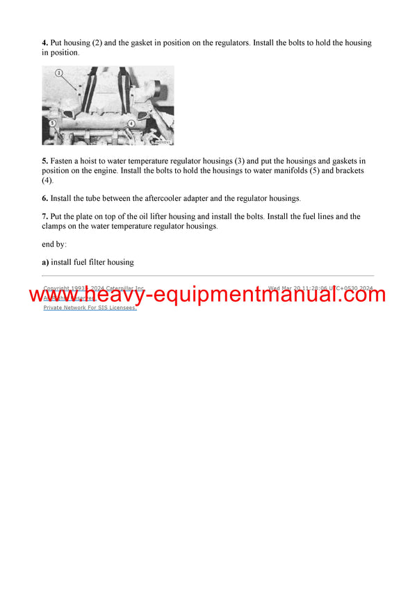 DOWNLOAD CATERPILLAR 3508 INDUSTRIAL ENGINE SERVICE REPAIR MANUAL 68Z