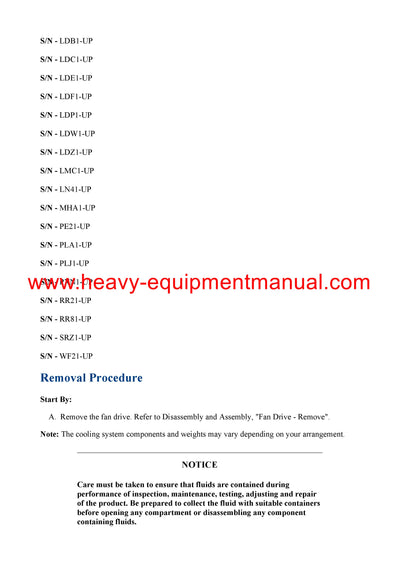 DOWNLOAD CATERPILLAR 3508 INDUSTRIAL ENGINE SERVICE REPAIR MANUAL LDW